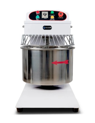 Amasadora de 40 litros industrial 15 kg de masa Glazer HS40
