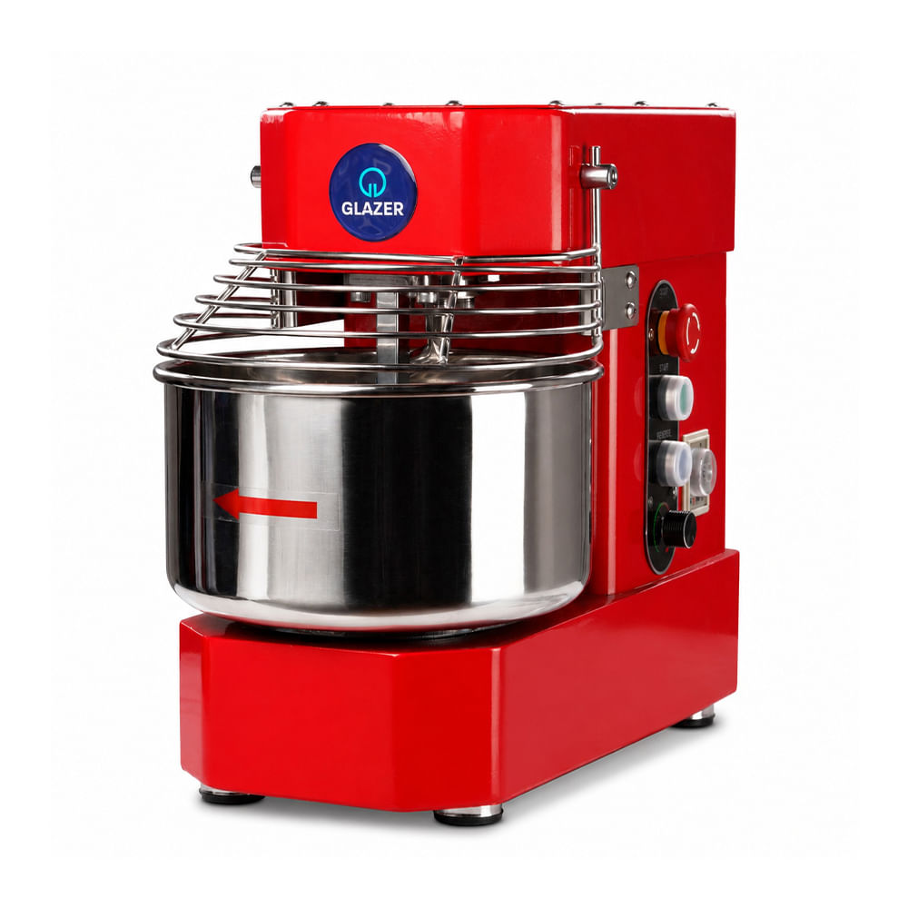Amasadora de 7 litros industrial Glazer HSR7
