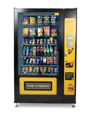 Máquina expendedora vending de snacks y bebidas Glazer GF-EXR610M