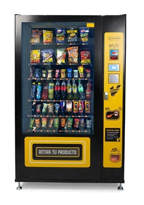 Máquina expendedora vending de snacks y bebidas Glazer GF-EXR610MB