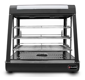 Vitrina caliente sobremesa 66 cm Glazer GC-VMC66-N